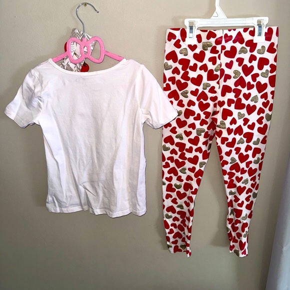 Tommy Bahamas, little girls Valentines Day 5 piece matching outfit size 7 - Picture 5 of 9